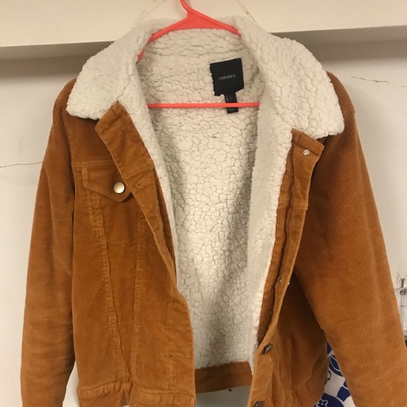 Corduroy Sherpa Jacket! - Picture 3 of 8